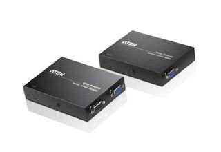 ATEN VE150A-AT-G moltiplicatore AV Trasmettitore e ricevitore AV Nero