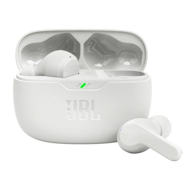 AURICOLARI BLUETOOTH WAVE BEAM WHITE BIANCO (JBLWBEAMWHT)