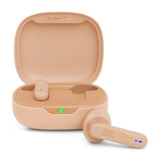 AURICOLARI BLUETOOTH WAVE FLEX + CUSTODIA RICARICA - COLORE BEIGE (JBLWFLEXBEG)