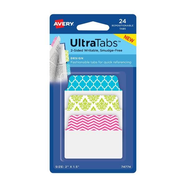 AVERY CF24 INDICI SEGNAPAGINA L GEOMET