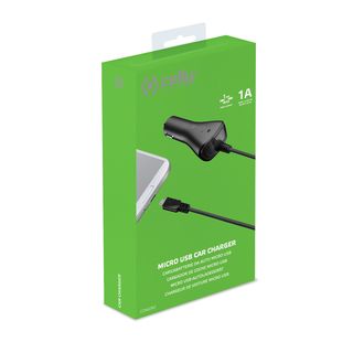 Celly CCMICRO - Adattatore alimentazione per auto - 1 A (Micro-USB Tipo B)