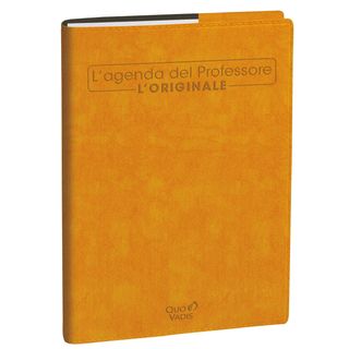Agenda del Professore 21x27cm Roma giallo zafferano 2027 Quo Vadis