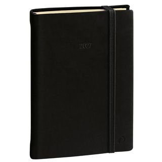 Agenda giornaliera Daily Pocket Prestige Silk 2026 - 8,5 x 13 cm - nero - Quo V…