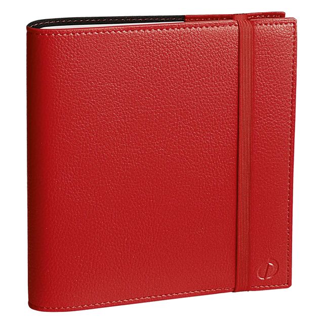 Agenda settimanale TimeLife 16x16cm rosso vermiglio 2027 Quo Vadis
