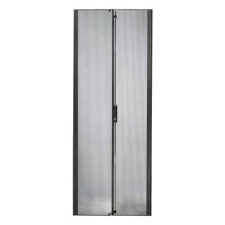 APC NetShelter SX Perforated Split Doors - Sportello rack - nero - 45U - per P/…