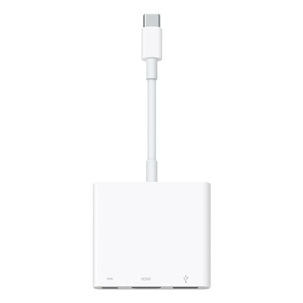 Apple - Adattatore video - 24 pin USB-C maschio a USB, HDMI, USB-C (solo alimen…