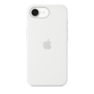 Apple Custodia in silicone per iPhone 16e - Bianco