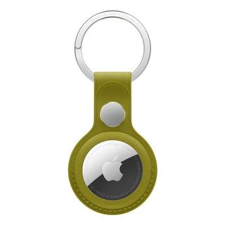 Apple Portachiavi AirTag in tessuto FineWoven - Verde chartreuse