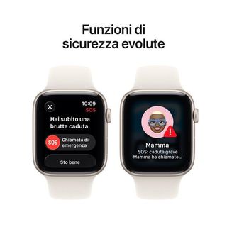 Apple Watch SE (3nd generation) SE 3 GPS + Cellular 44mm Cassa Alluminio Galass…