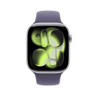 Apple Watch Series 11 GPS + Cellular 46mm Cassa Alluminio Argento con Sport Ban…