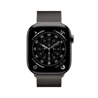 Apple Watch Series 11 GPS + Cellular 46mm Cassa Titanio Ardesia con Loop Milane…