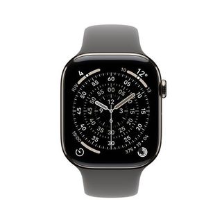 Apple Watch Series 11 GPS + Cellular 46mm Cassa Titanio con Band Grigio Pietra …