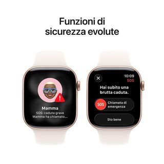 Apple Watch Series 11 GPS 46mm Cassa Alluminio Oro Rosa con Band Rosa Fard - S/…