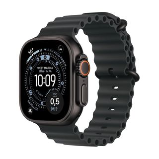Apple Watch Ultra 3 GPS + Cellular 49mm Cassa Titanio Nero con Band Ocean Nero,…