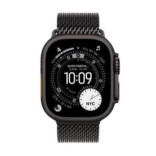 Apple Watch Ultra 3 GPS + Cellular 49mm Cassa Titanio Nero con Loop in maglia M…