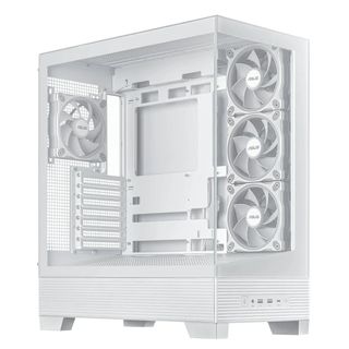 Asus A31 Plus ARGB, Vetro Temperato - Bianco