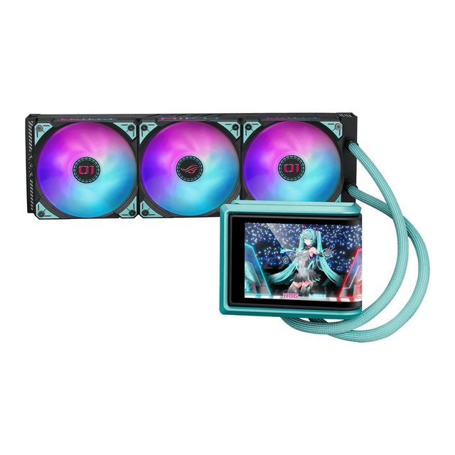 Asus ROG Ryuo IV SLC 360 ARGB Hatsune Miku Edition, AMOLED Curvo 6,67", 360 mm