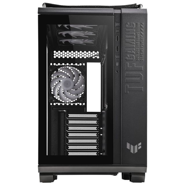 Asus TUF Gaming GT502 Plus, ARGB, Vetro Temperato - Nero