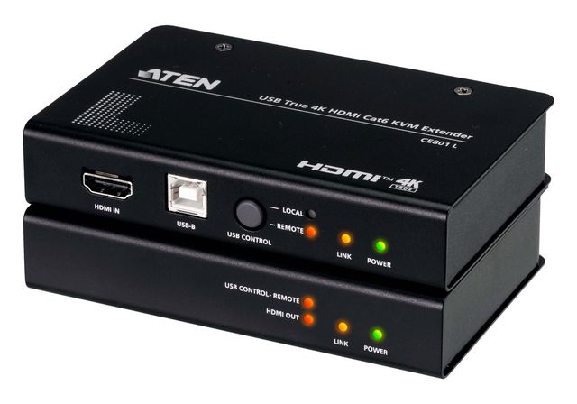 Aten CE801-AT-G USB True 4K HDMI Cat6 KVM Extender