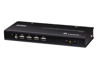 Aten CS742H-AT-G 2-Port USB 4K HDMI Doppio Display KVMP™