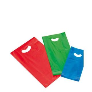 BALMAR 2000 BUSTE CON MANICO IN PLASTICA 70X50 CM COLORI ASSORTITI CONF 50 Pz.
