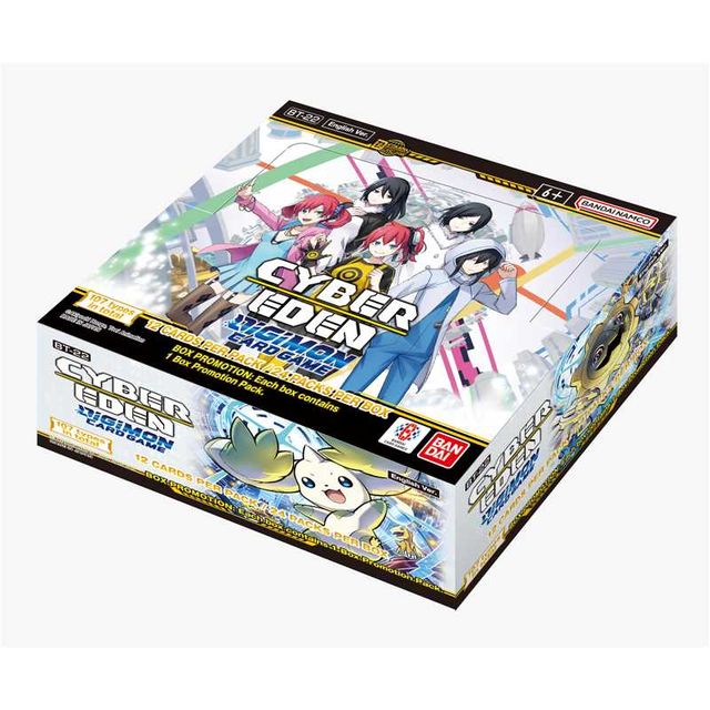 BANDAI Box Digimon Card Game - (BT-22) Cyber Eden 24 BUSTE