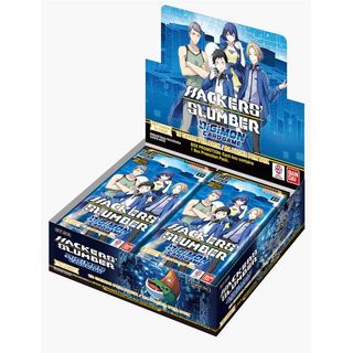 BANDAI Box Digimon Card Game - (BT-23) HACKERS’ SLUMBER 24 BUSTE