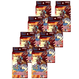 BANDAI Display 8x Digimon Card Game ST-24 Starter Deck DIGIMON DATA SQUAD 15/05…