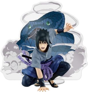 BANPRESTO 88033 - NARUTO SHIPPUDEN - PANEL SPECTACLE - UCHIHA SASUKE - STATUA 9…