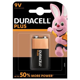BATTERIA ALCALINE 9V (MN1604 PLUS) 1PZ