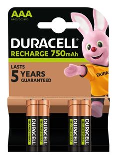BATTERIE RICARICABILI MINISTILO AAA 750MAH CONF. 4PZ