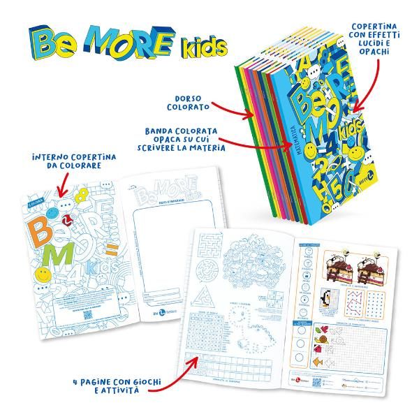 BE MORE CF10MAXIQUAD. A4 100GR R.1R COLASS
