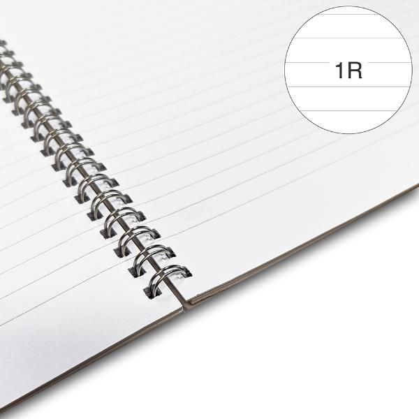 BE MORE MEOW MAXI QUADERNO SPIRALATO 80 GR 210X297 mm A4 60 FOGLI A RIGHE 1R CO…
