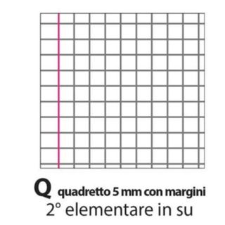 BLOCCHI QUADERNI E RUBRICHE - MAXI QUADERNO MONOC. 25FF 0Q A4