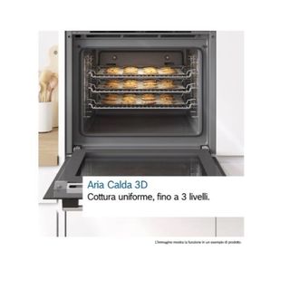 BOSCH FORNO VAPORE A+ 60CM NERO