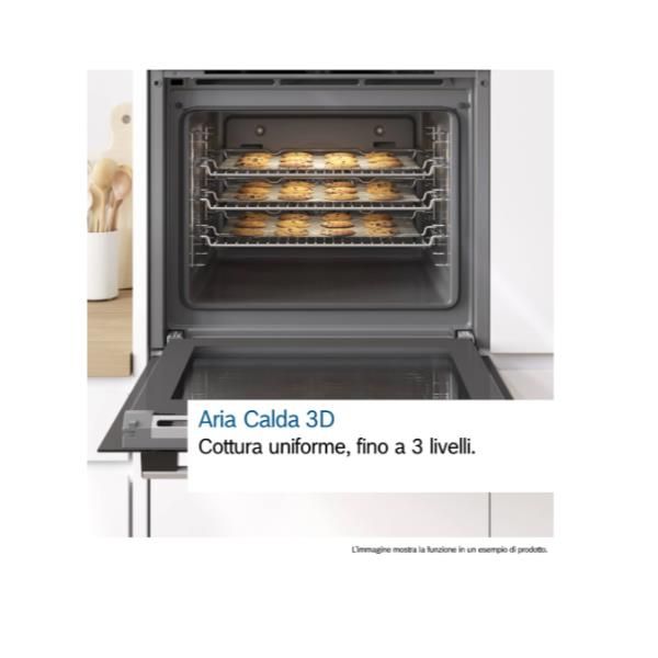 BOSCH FORNO VAPORE A+ 60CM NERO