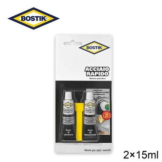 BOSTIK ACCIAIO RAPIDO 2*15ML 1PZ=(1PZ)