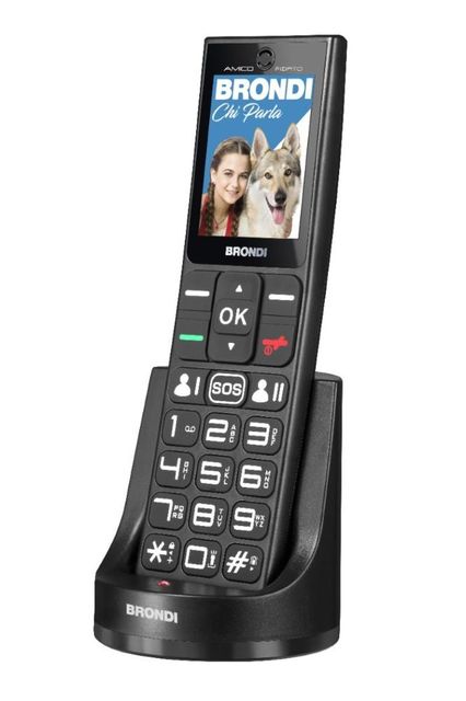 BRONDI CELLULARE AMICO FIDATO BLACK
