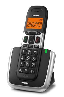 BRONDI CORDLESS BRAVO PLATINUM BLACK/SILVER