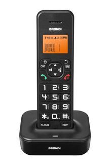 BRONDI TELEFONO A FILO BRAVO STAR NERO 10278070