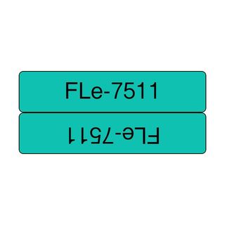 BROTHER FLE7511 NASTRO NERO / VERDE