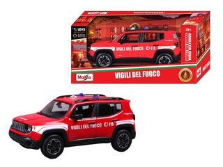BURAGO JEEP RENEGADE VIGILI DEL FUOCO - 1:24