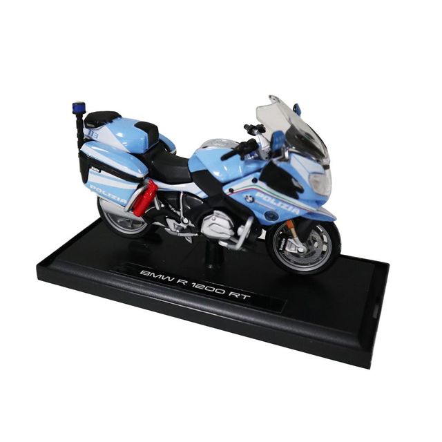 BURAGO MOTO POLIZIA - 1:18