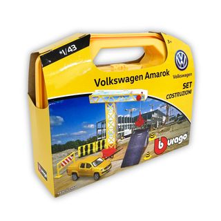 BURAGO STREET FIRE CASE PACK ON THE GO! CONSTRUCTION - 1:43