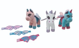 Baby Unicorn - Cuccioli Unicorno Peluche 15 cm con Bracciale Alato 2 in 1 unico…