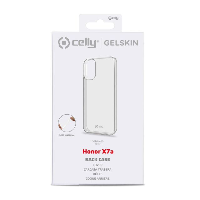 Celly Gelskin - Cover per cellulare - TPU (poliuretano termoplastico) - traspar…