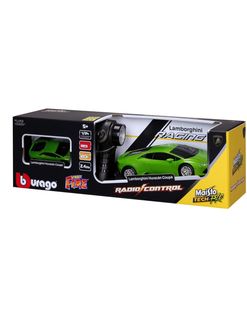 Bburago MAISTO - CO-PACK RC LAMBORGHINI HURACÀN COUPÈ 1:24 E 1:43
