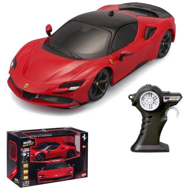 Bburago MAISTO RADIOCOMANDO FERRARI SF90 Stradale 1:24 – SPECIAL PACK