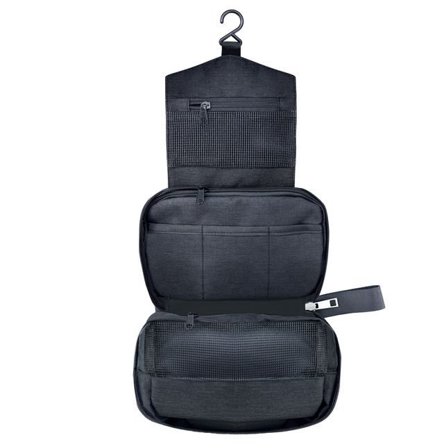 Beauty case appendibile Explora 52x22cm (aperto nero Lebez