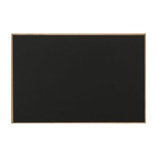 Bi-Office New Basic - Lavagna - 885 x 585 mm - non magnetico - nero - cornice n…
